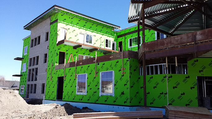 Homstead 4 construction progress