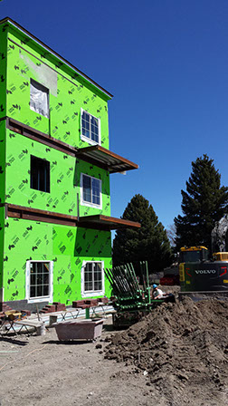 Homestead 4 steel balcony framing