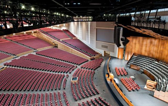 BYU-Idaho Center Auditorium view from above
