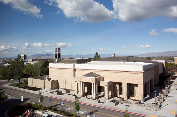 BYU Monte L. Bean Life Science Museum Addition aerial view