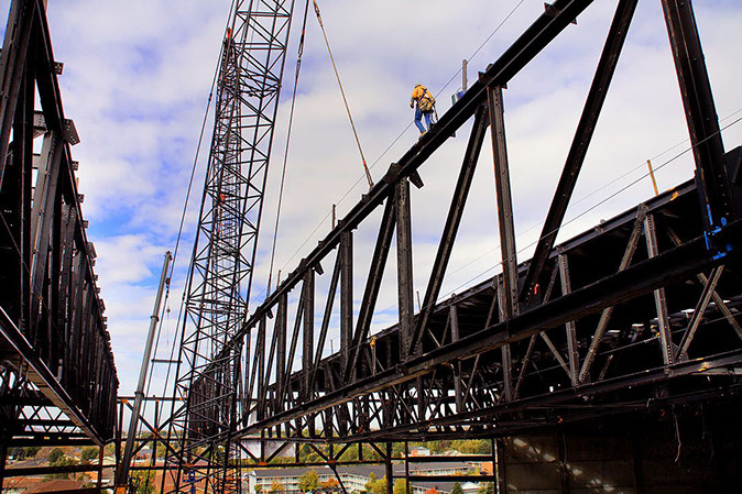 BYU-Idaho Center trusses