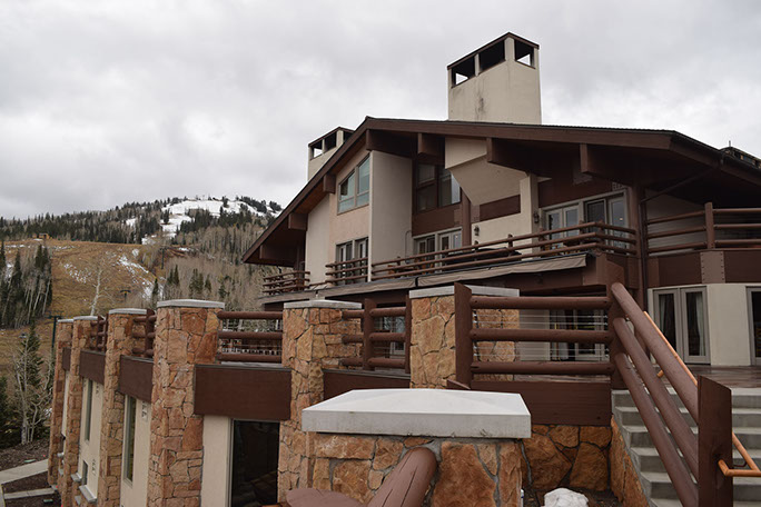 Stein Eriksen Lodge Expansion additional steel framing