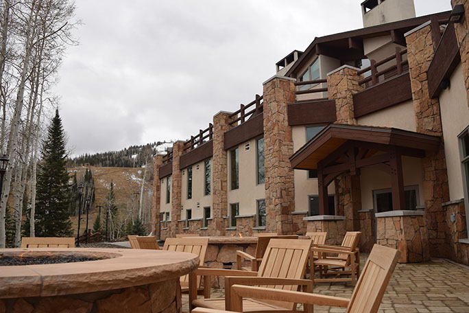 Stein Eriksen Lodge Expansion additional steel framing