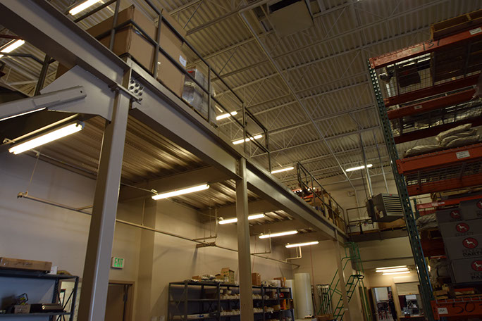 Great Dane trailers mezzanine