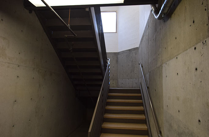 Sandy Amphitheater stairs