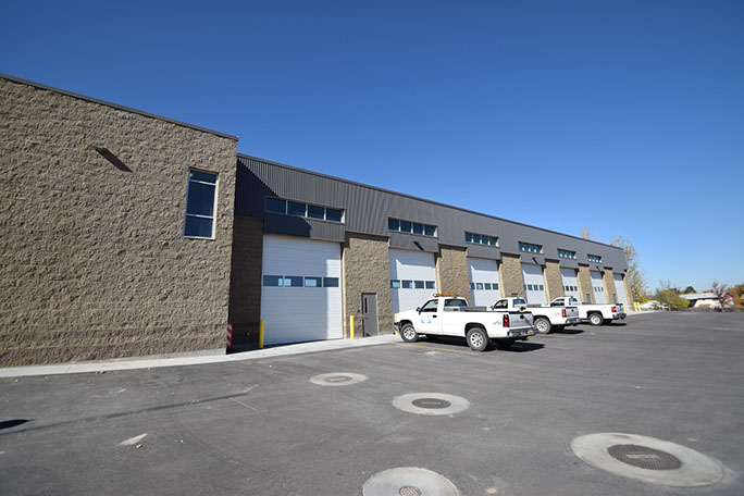 Kearns Improvement District exterior garage doors