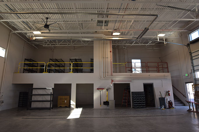 Kearns Improvement District auxillary building mezzanine