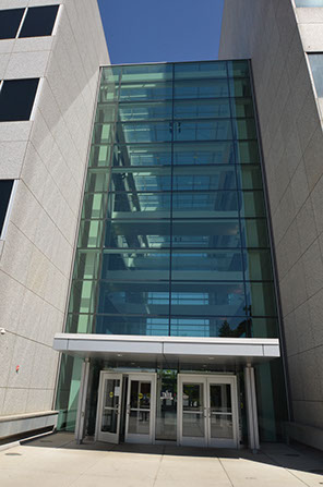 BYU N. Eldon Tanner Building Addition entrance