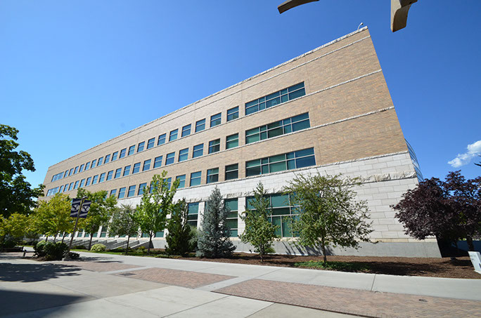 BYU Joseph F. Smith Building corner perspective view