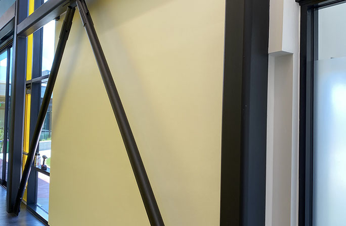 C. Mark Openshaw Education Center and Office Building x-braces