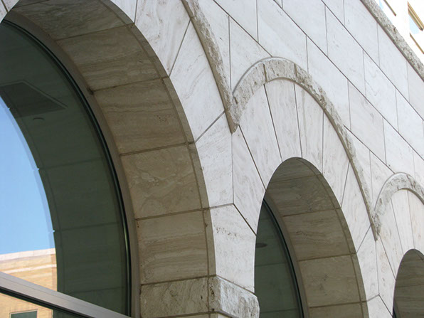 BYU Joseph F. Smith Building arched window detail