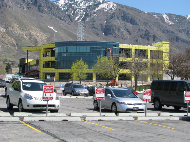 BYU Broadcast Building under construction