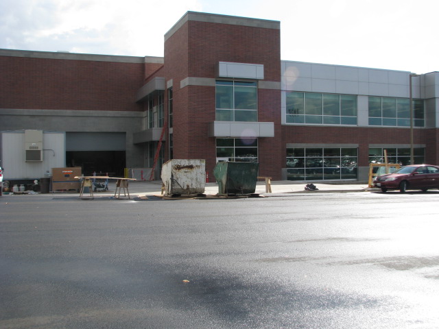 BYU Broadcast Building loading area