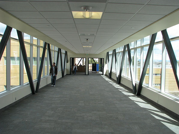 BYU-Idaho Manwaring Student Center sky bridge