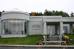 Hill Cumorah visitor center front entrance